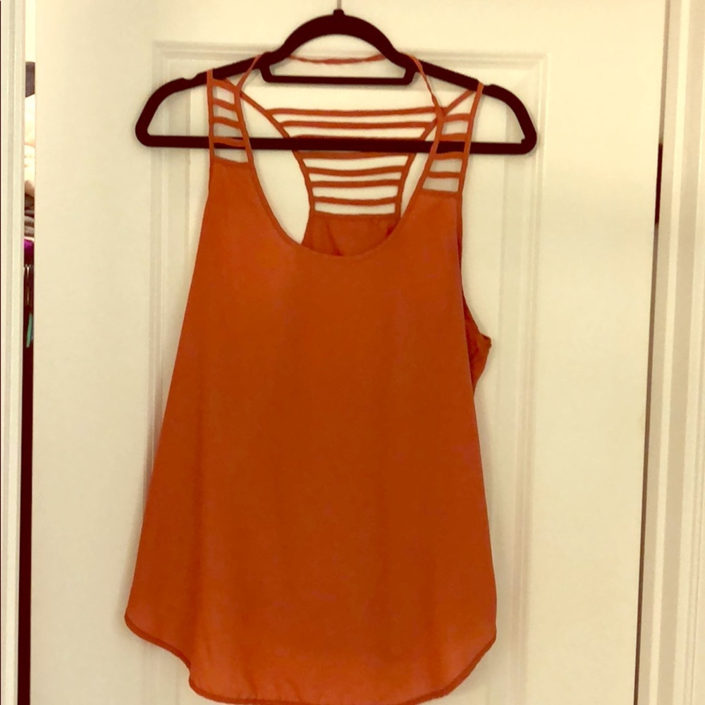 Orange tank